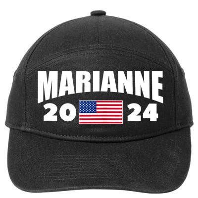 Marianne Williamson 2024 For President Election 7-Panel Snapback Hat