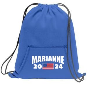 Marianne Williamson 2024 For President Election Sweatshirt Cinch Pack Bag