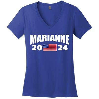 Marianne Williamson 2024 For President Election Women's V-Neck T-Shirt