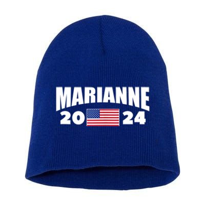 Marianne Williamson 2024 For President Election Short Acrylic Beanie