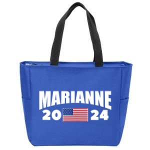 Marianne Williamson 2024 For President Election Zip Tote Bag