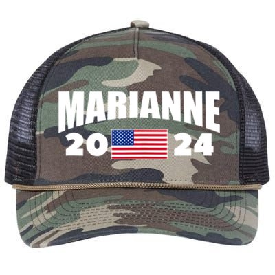 Marianne Williamson 2024 For President Election Retro Rope Trucker Hat Cap