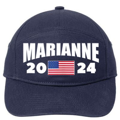 Marianne Williamson 2024 For President Election 7-Panel Snapback Hat