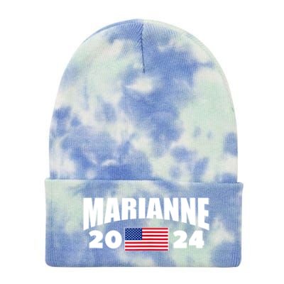 Marianne Williamson 2024 For President Election Tie Dye 12in Knit Beanie