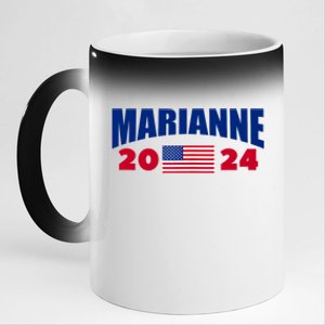 Marianne Williamson 2024 For President Election 11oz Black Color Changing Mug