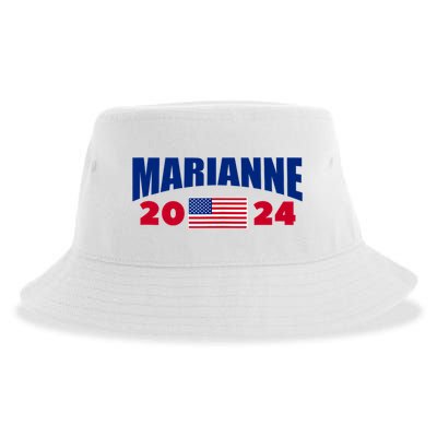 Marianne Williamson 2024 For President Election Sustainable Bucket Hat