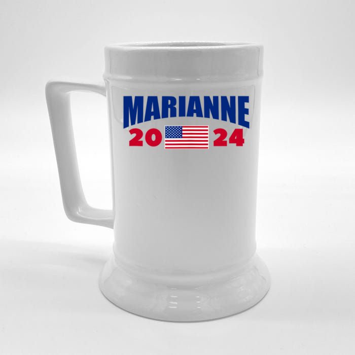 Marianne Williamson 2024 For President Election Beer Stein