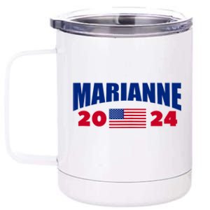 Marianne Williamson 2024 For President Election 12 oz Stainless Steel Tumbler Cup