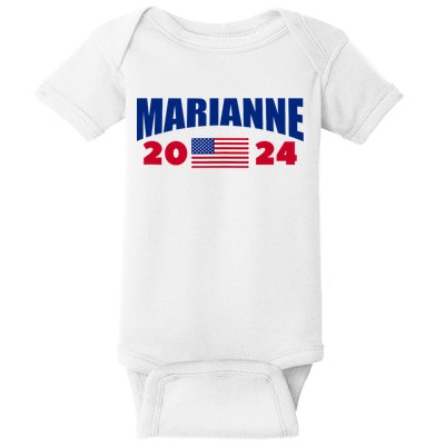 Marianne Williamson 2024 For President Election Baby Bodysuit