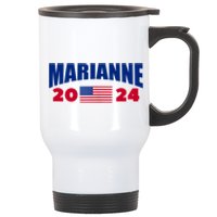 Marianne Williamson 2024 For President Election Stainless Steel Travel Mug