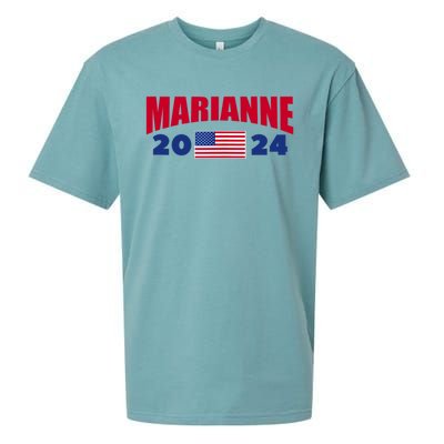 Marianne Williamson 2024 For President Election Sueded Cloud Jersey T-Shirt