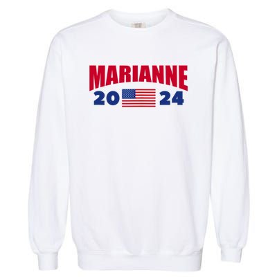 Marianne Williamson 2024 For President Election Garment-Dyed Sweatshirt