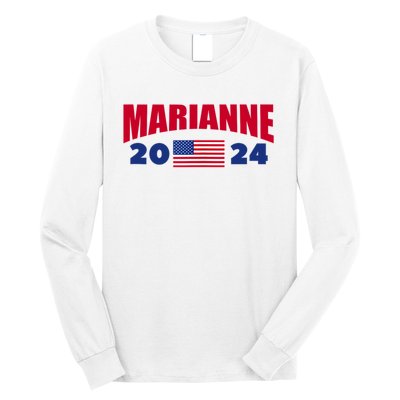 Marianne Williamson 2024 For President Election Long Sleeve Shirt