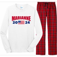 Marianne Williamson 2024 For President Election Long Sleeve Pajama Set