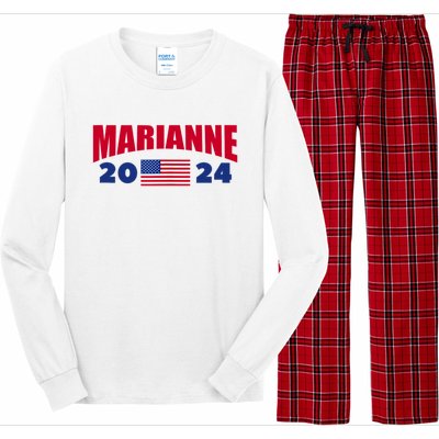 Marianne Williamson 2024 For President Election Long Sleeve Pajama Set