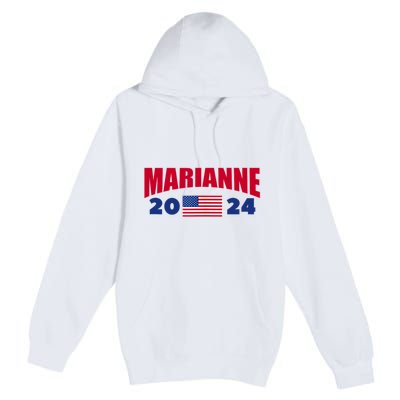 Marianne Williamson 2024 For President Election Premium Pullover Hoodie