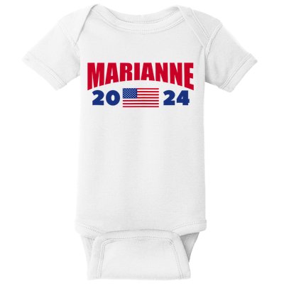 Marianne Williamson 2024 For President Election Baby Bodysuit