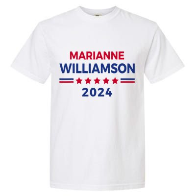 Marianne Williamson 2024 For President Election Garment-Dyed Heavyweight T-Shirt