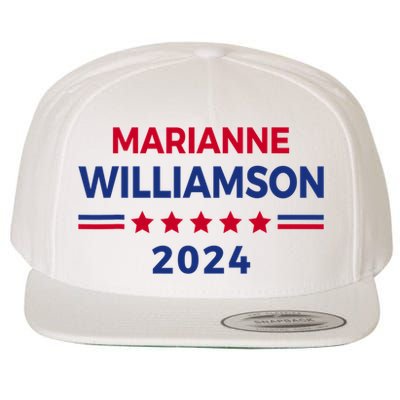 Marianne Williamson 2024 For President Election Wool Snapback Cap