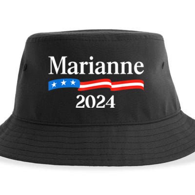 Marianne Williamson 2024 For President Election Sustainable Bucket Hat