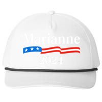 Marianne Williamson 2024 For President Election Snapback Five-Panel Rope Hat