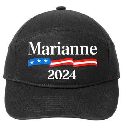 Marianne Williamson 2024 For President Election 7-Panel Snapback Hat