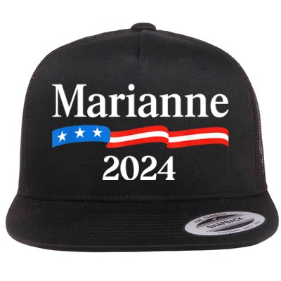 Marianne Williamson 2024 For President Election Flat Bill Trucker Hat