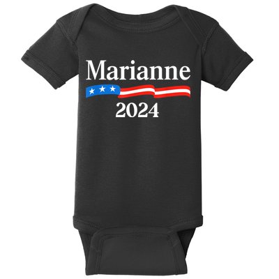 Marianne Williamson 2024 For President Election Baby Bodysuit