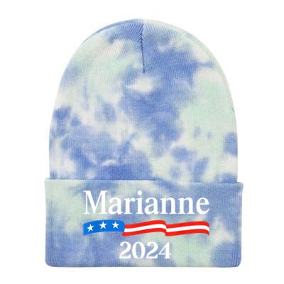 Marianne Williamson 2024 For President Election Tie Dye 12in Knit Beanie