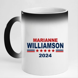 Marianne Williamson 2024 Election 11oz Black Color Changing Mug