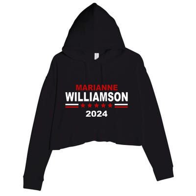 Marianne Williamson 2024 Election Crop Fleece Hoodie