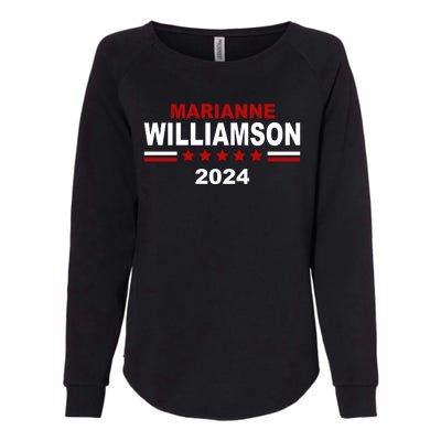 Marianne Williamson 2024 Election Womens California Wash Sweatshirt