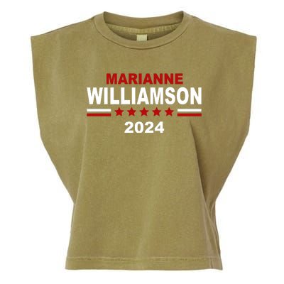 Marianne Williamson 2024 Election Garment-Dyed Women's Muscle Tee