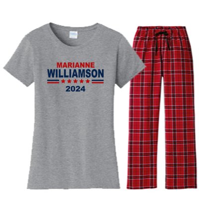 Marianne Williamson 2024 Election Women's Flannel Pajama Set