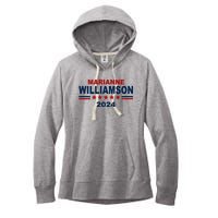 Marianne Williamson 2024 Election Women's Fleece Hoodie