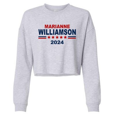 Marianne Williamson 2024 Election Cropped Pullover Crew