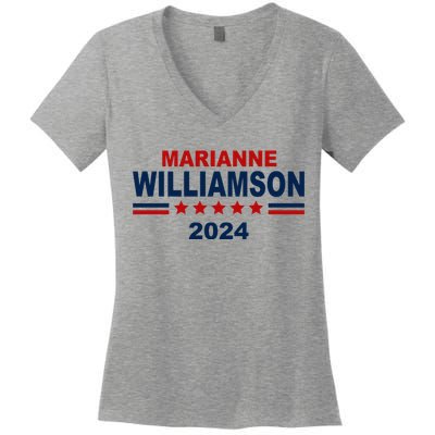 Marianne Williamson 2024 Election Women's V-Neck T-Shirt