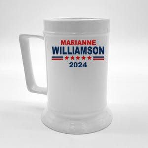 Marianne Williamson 2024 Election Beer Stein