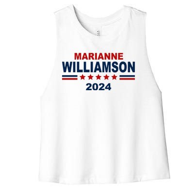 Marianne Williamson 2024 Election Women's Racerback Cropped Tank