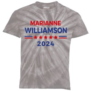 Marianne Williamson 2024 For President Election Campaign Kids Tie-Dye T-Shirt