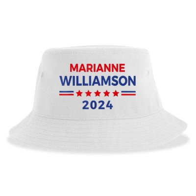 Marianne Williamson 2024 For President Election Campaign Sustainable Bucket Hat