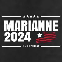 Marianne Williamson 2024 US President 7 Panel Mesh Trucker Snapback Hat