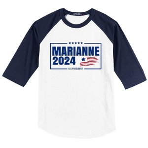 Marianne Williamson 2024 US President Baseball Sleeve Shirt