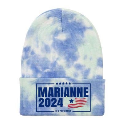 Marianne Williamson 2024 US President Tie Dye 12in Knit Beanie