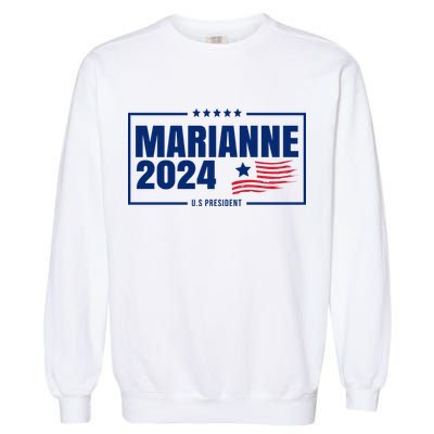 Marianne Williamson 2024 US President Garment-Dyed Sweatshirt