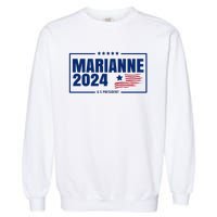 Marianne Williamson 2024 US President Garment-Dyed Sweatshirt