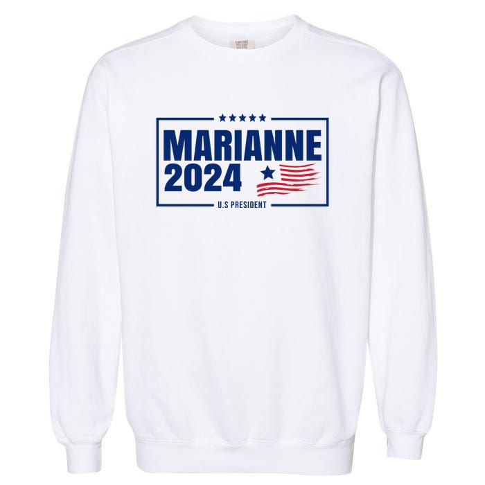 Marianne Williamson 2024 US President Garment-Dyed Sweatshirt