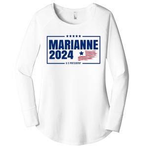 Marianne Williamson 2024 US President Women's Perfect Tri Tunic Long Sleeve Shirt