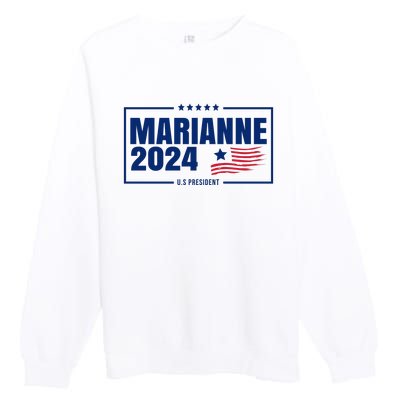 Marianne Williamson 2024 US President Premium Crewneck Sweatshirt