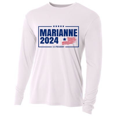 Marianne Williamson 2024 US President Cooling Performance Long Sleeve Crew